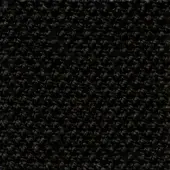Dark charcoal fabric texture, “steelcut trio col. 195,” displays a dense, nubby weave with a matte finish and subtle tonal variations.